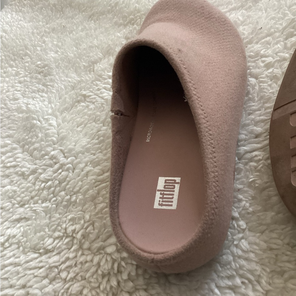 Fitflop Blush Plush Slip-On Mule